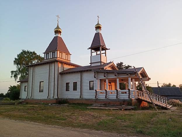 Церковь  Преображения Господня  (д. Речка).